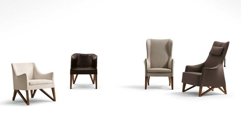 Giorgetti Кожаное кресло Mobius sun-id-1353826 - Вид №2