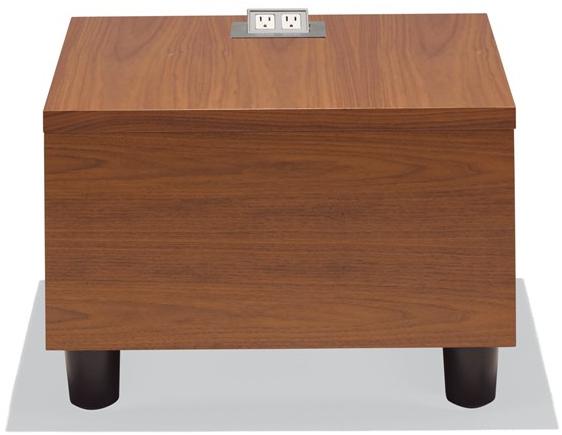 Herman Miller Квадратный деревянный журнальный столик Swoop sun-id-1483607 - Вид №4