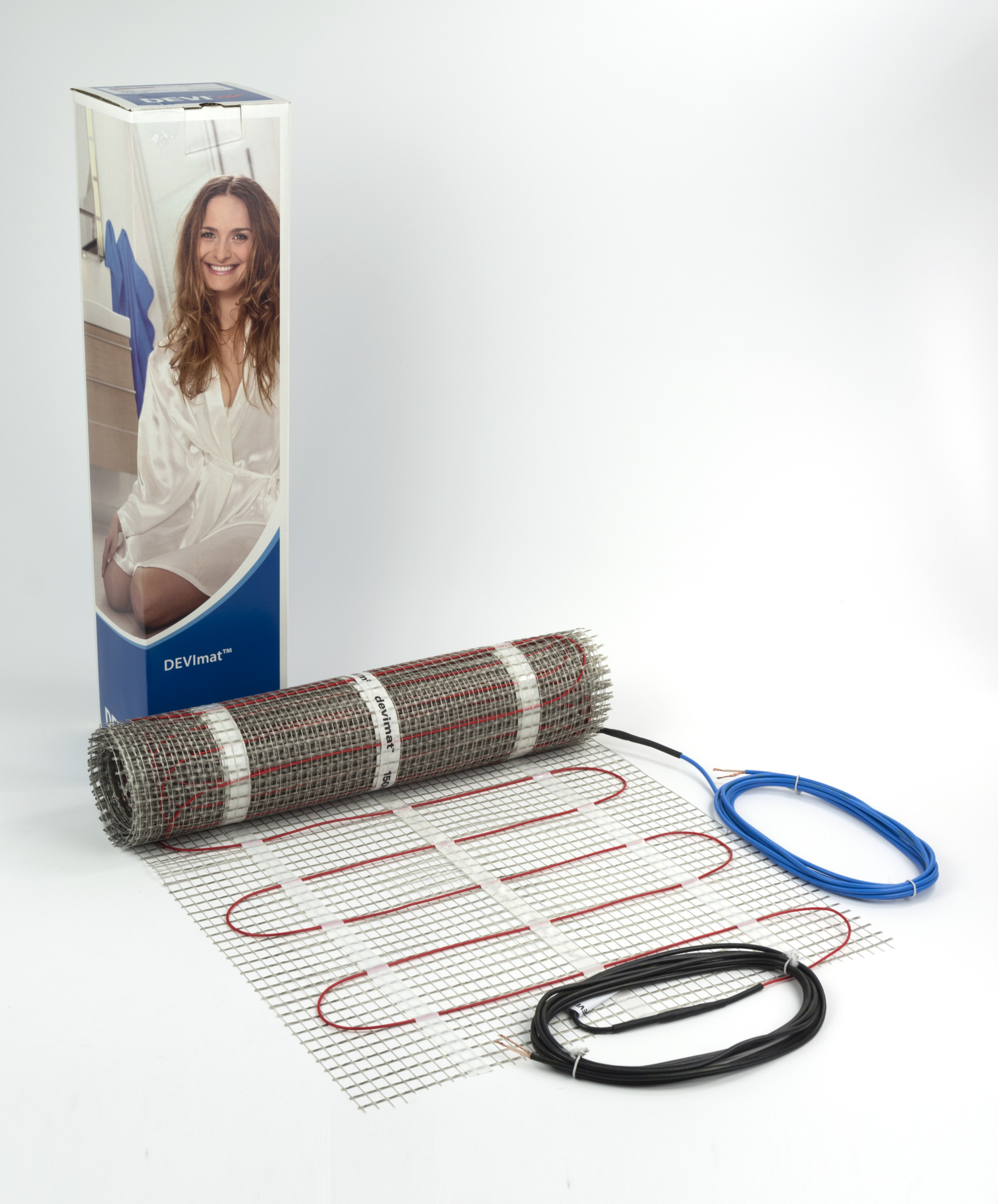 Danfoss DEVIheat™ 150S — одножильные нагревательные маты для теплого пола под плитку DEVIheat 150S мат 1350Вт 230В 0.5 х 18м 140F0337  - Вид №14