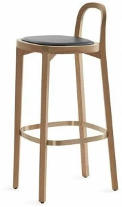Woodnotes Табурет из дуба со встроенной подушкой Siro+