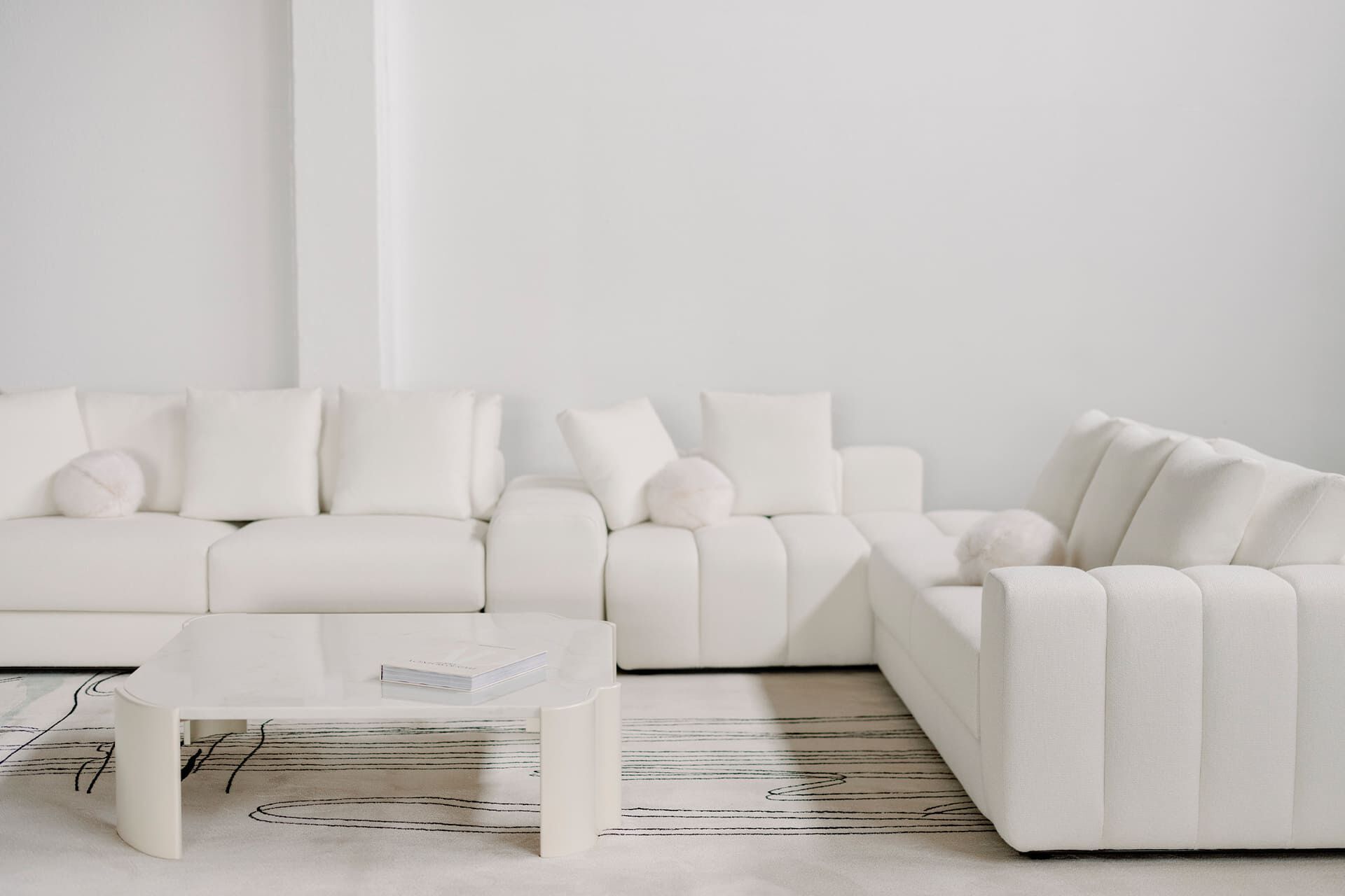 Квадратный мраморный журнальный столик Calacatta Greenapple SALEMAS ARCH-00111462 - Вид №4