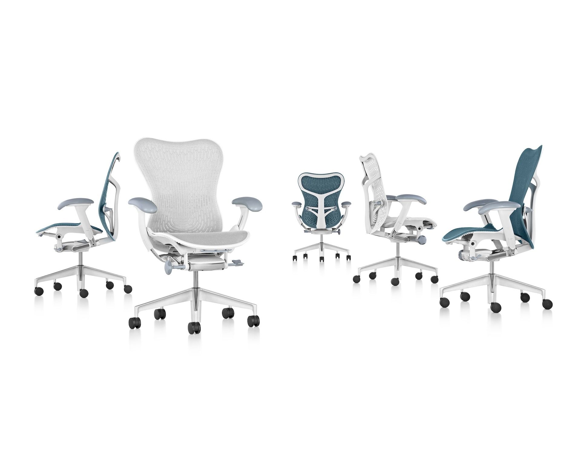 Triflex полимер поворотный эргономичный офисный стул Herman Miller Mirra 2 ARCH-00071795 - Вид №29