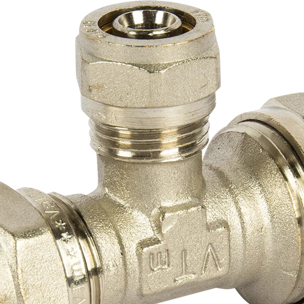 Тройник обжимной Valtec 26×16×20 мм для систем водоснабжения 10517847 STLM-0000565 - Вид №2