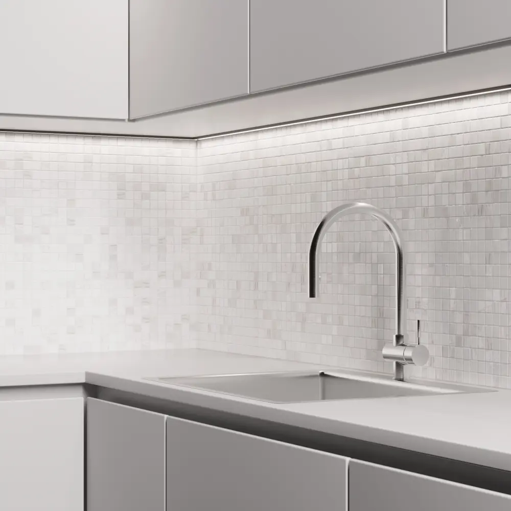 Мозаика Iris White стекломасса 31.1x4.9 см цвет белый 83681534 STLM-2055025 Santreyd Мозаика Onix - Вид №6