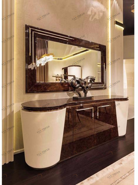 Turri Комод кожаный с распашными дверцами Noir sun-id-1437487