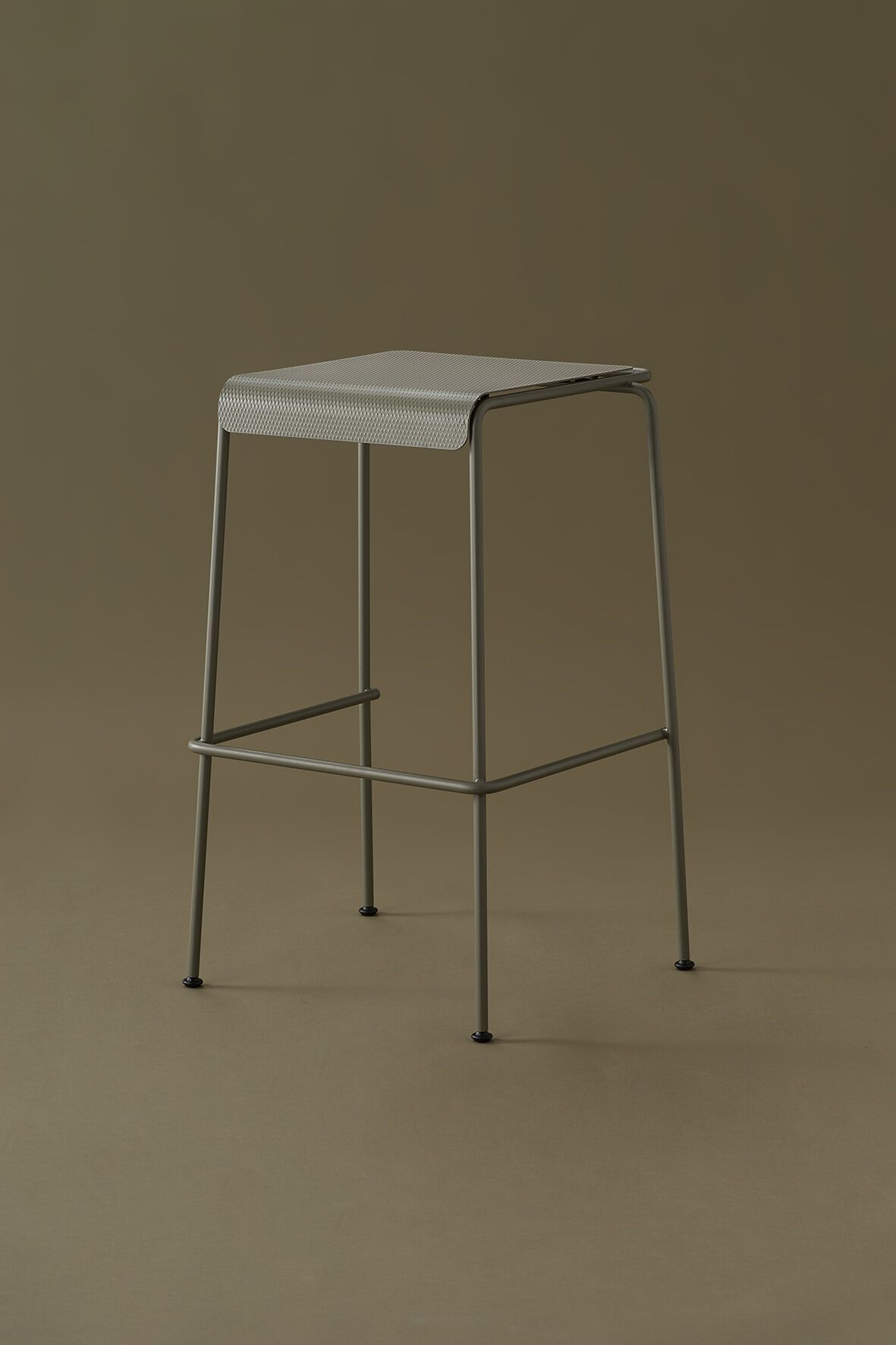 Высокий стул из нержавеющей стали с подставкой для ног Kastel Koki ARCH-00072557 - Вид №5