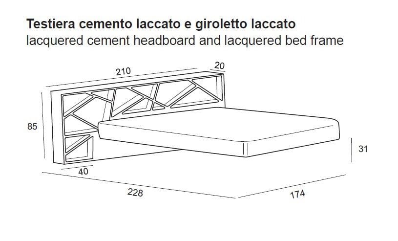 Двуспальная кровать Voltan Space ARCH-00106232 - Вид №5