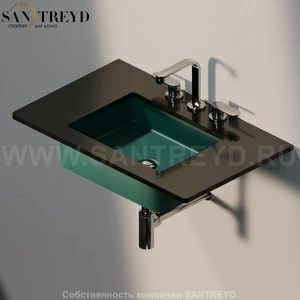 MW48SP5020 Накладная раковина под столешницу  квадратная Ceramica Flaminia Miniwash