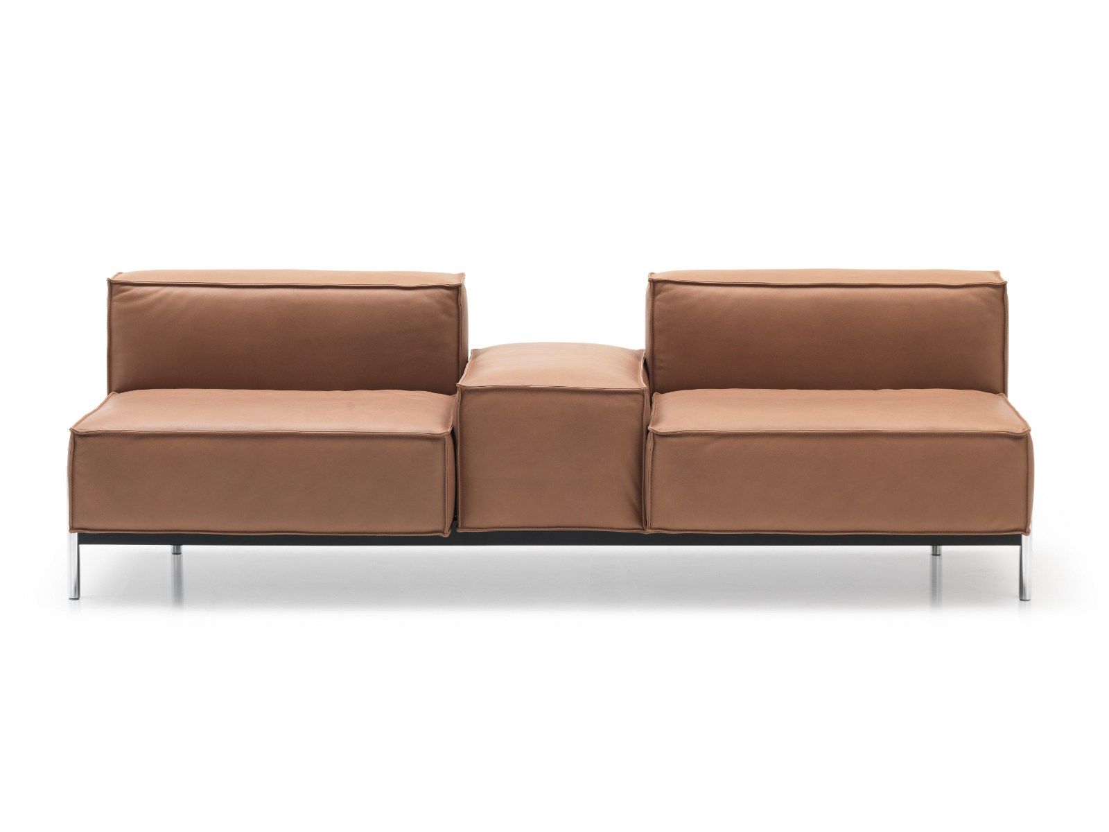 2-местный кожаный диван de Sede DS-21 ARCH-00132871