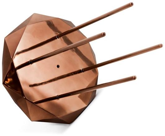 Scarlet Splendour Высокий восьмиугольный металлический стол 88 secrets sun-id-1513290 - Вид №3