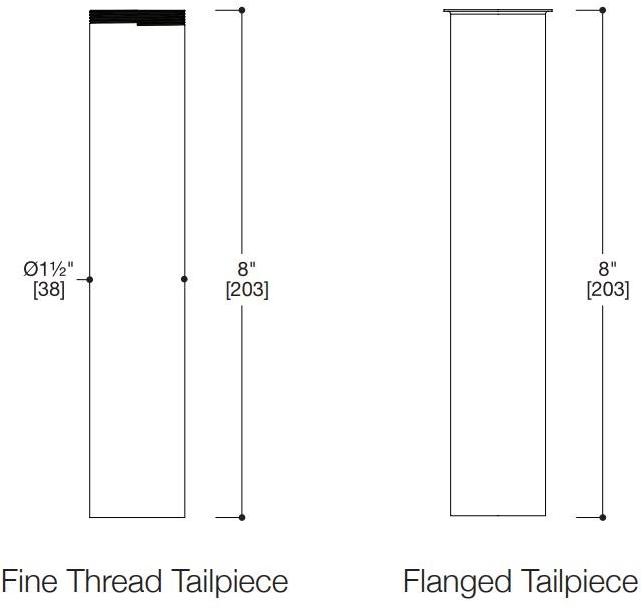 Blu Bathworks® Чугунный островной слив  Btwasteci.rn  - Вид №1