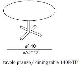 Meridiani Круглый мраморный стол Miller sun-id-1371234 - Вид №7