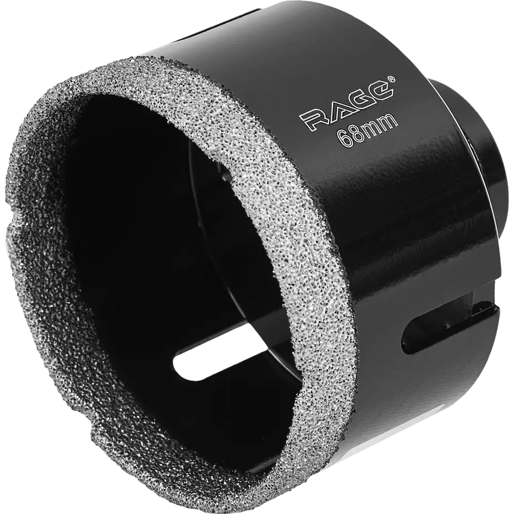 Алмазная коронка Rage 68 мм для керамогранита и плитки 87692479 STLM-0075104