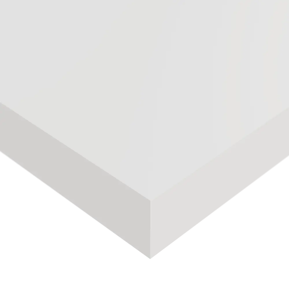 Полка настенная Spaceo White 60x23.5 см МДФ цвет белый STLM-2147232 - Вид №2