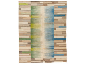 Прямоугольный шерстяной ковер