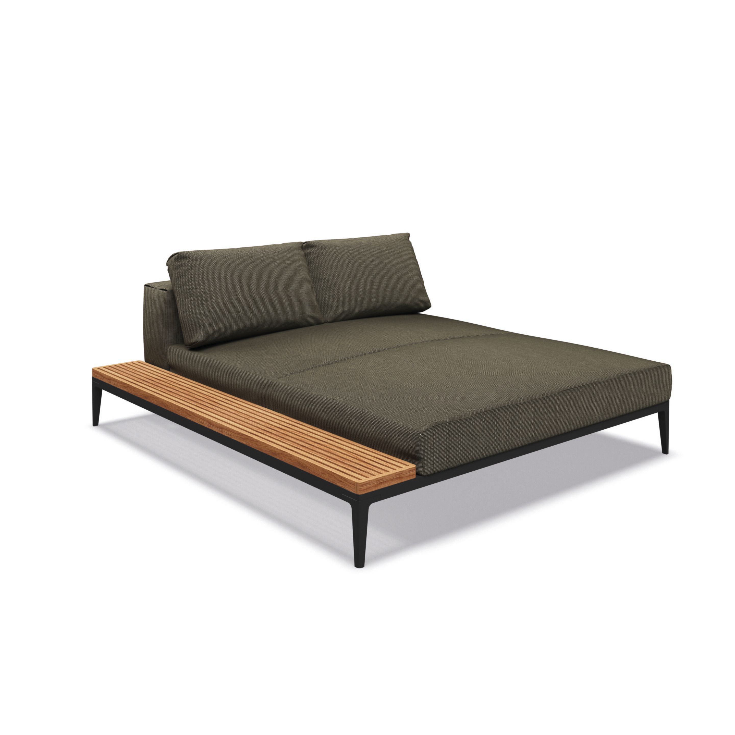 Тканевый угловой модульный садовый диван Gloster сетка ARCH-00114712 - Вид №73