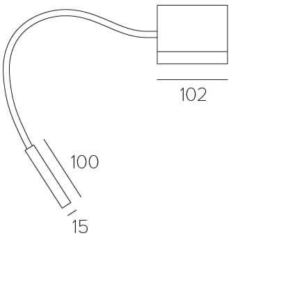 Источник освещения алюминиевого трека Letroh NODO FURNITURE ARCH-00042503 - Вид №8
