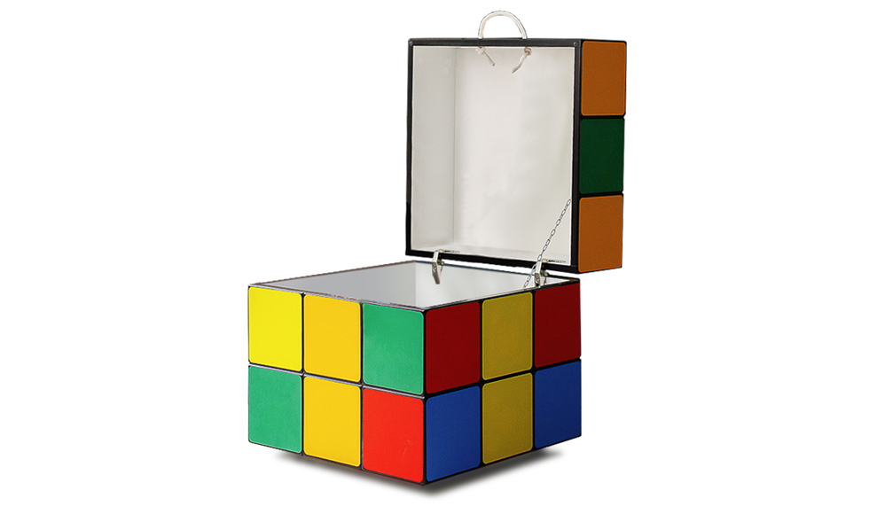 Ящик для игрушек "Кубик Рубика" МАНДАРИН ПРОДЛЕНКА 178753 Желтый;зеленый Santreyd  - Вид №2