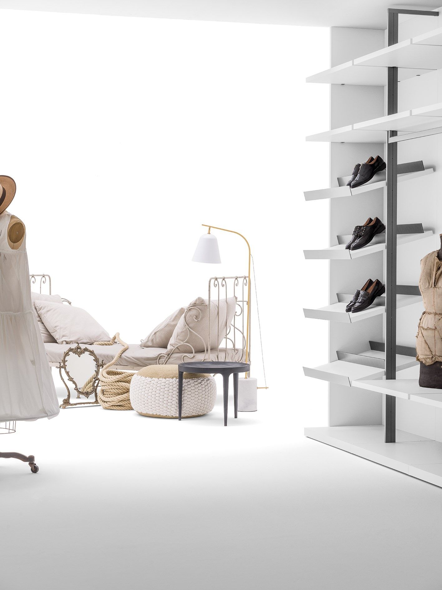 Деревянная секционная гардеробная Caccaro кабина ARCH-00095268 - Вид №2