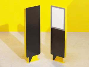 Двухсторонний металлический тотем