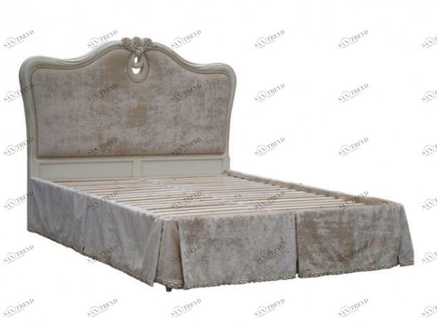 Arrediorg.it® Кровать king size из ткани с мягким изголовьем Florence R101-k
