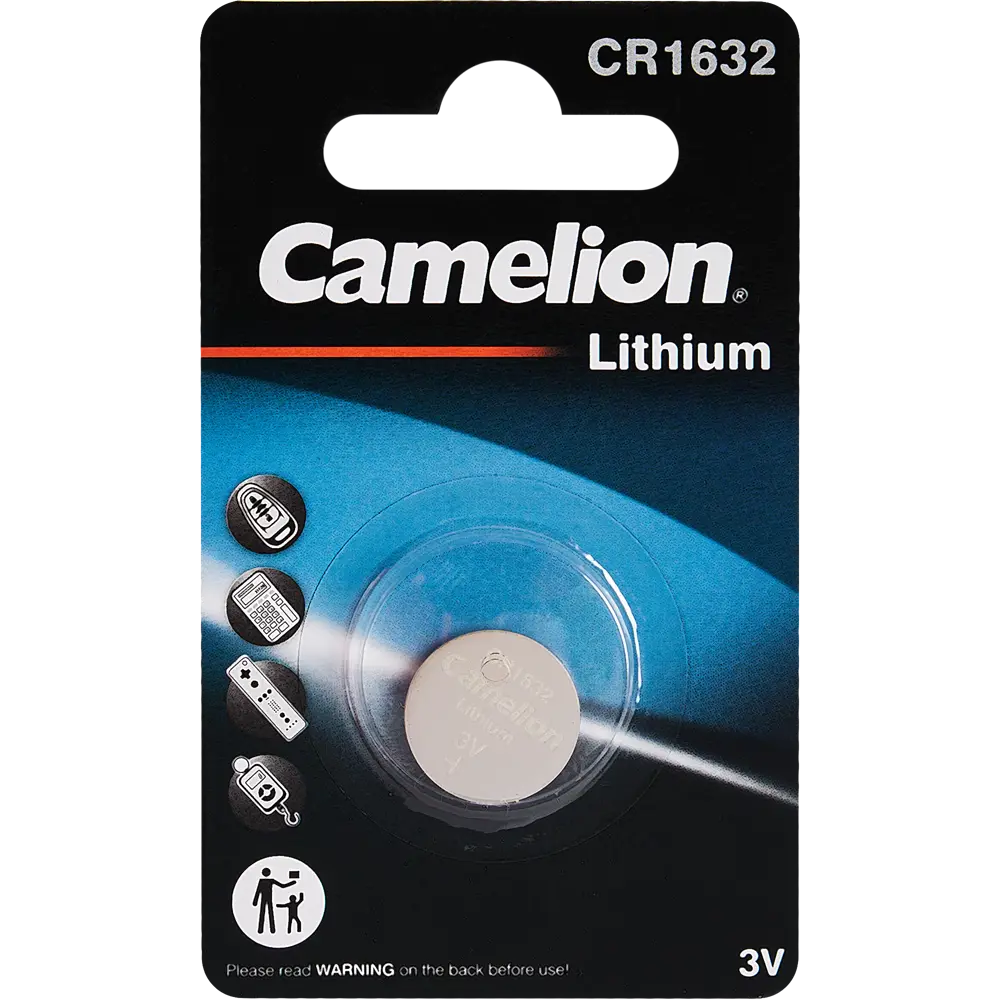 Литиевая батарейка Santreyd CR1632-BP1 для энергоемких устройств 89350628 STLM-1467178