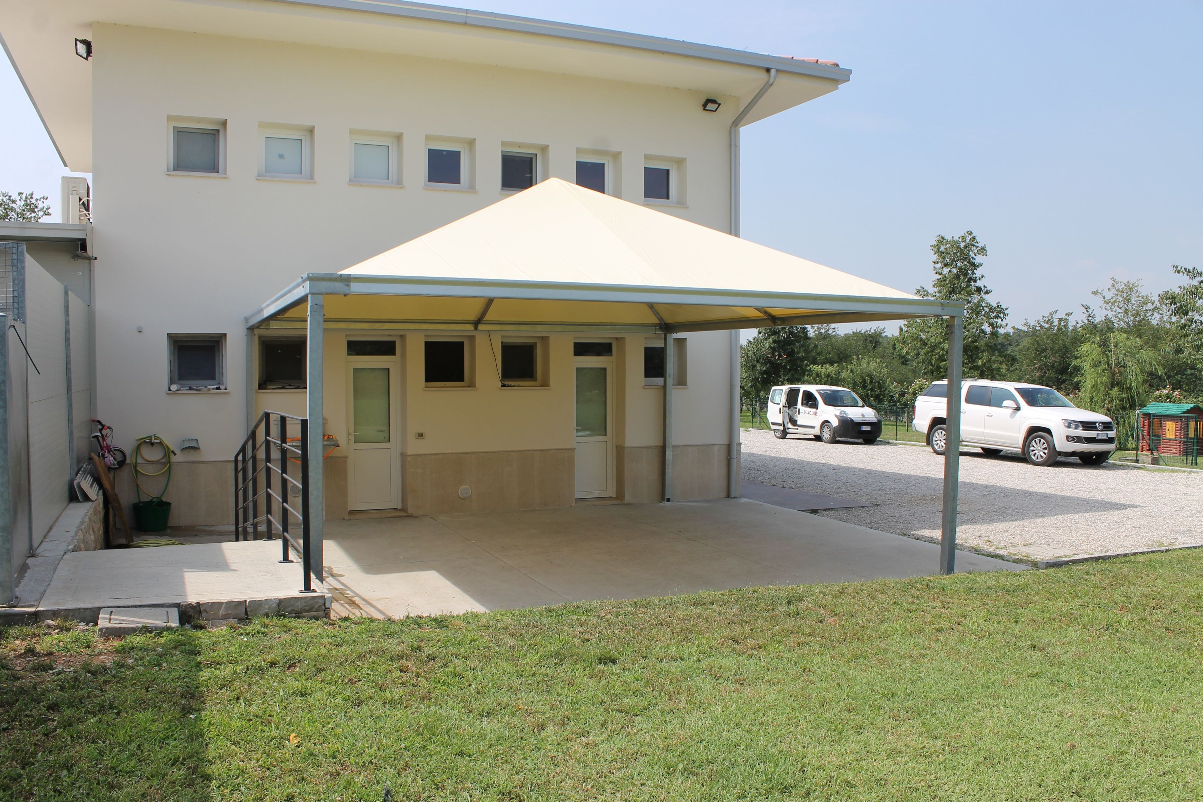 Стальная беседка для постоянных установок SELVOLINA WINTER ARCH-00141918 - Вид №8