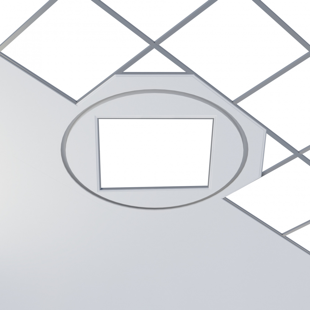 SN 652 Встраиваемый кольцевой гипсовый светильник Stellanova CALYPSO 1900  - Вид №1