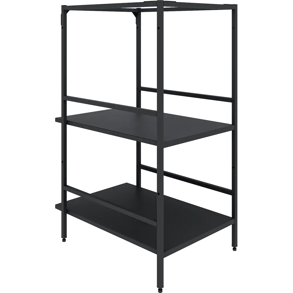 Напольный шкаф KONSENSA для кухни 40x87x56 см черный матовый 89422279 STLM-1570194