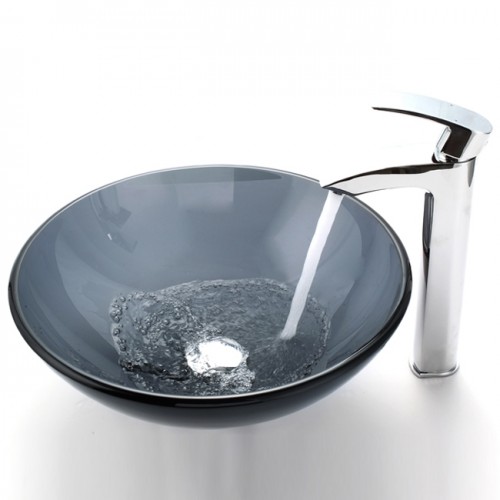 GV-104 Накладная раковина на столешницу  прямоугольная Krausru  - Вид №2