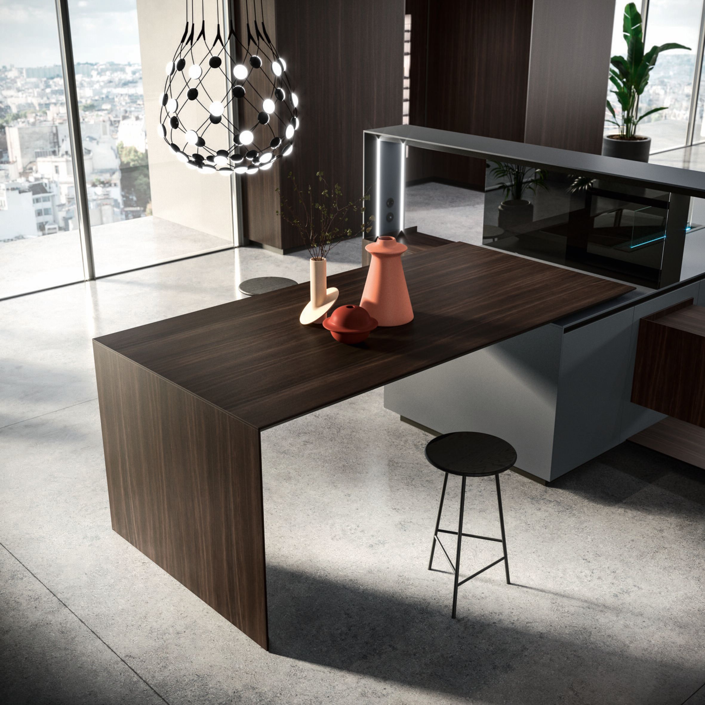 Деревянный прямоугольный стол Arrital Feeling Home ARCH-00038066 - Вид №1