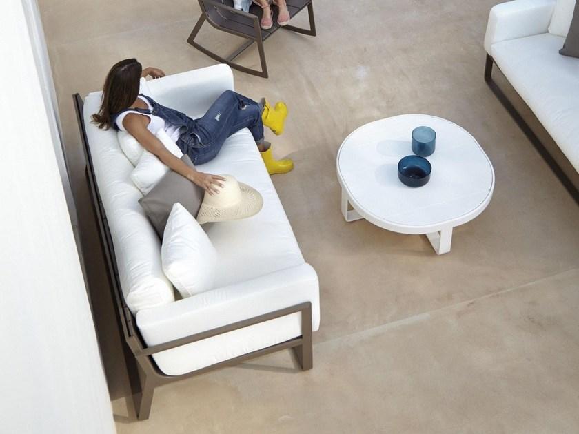 GANDIABLASCO 2-х местный диван из термолакированного алюминия Flat sun-id-1481912 - Вид №2