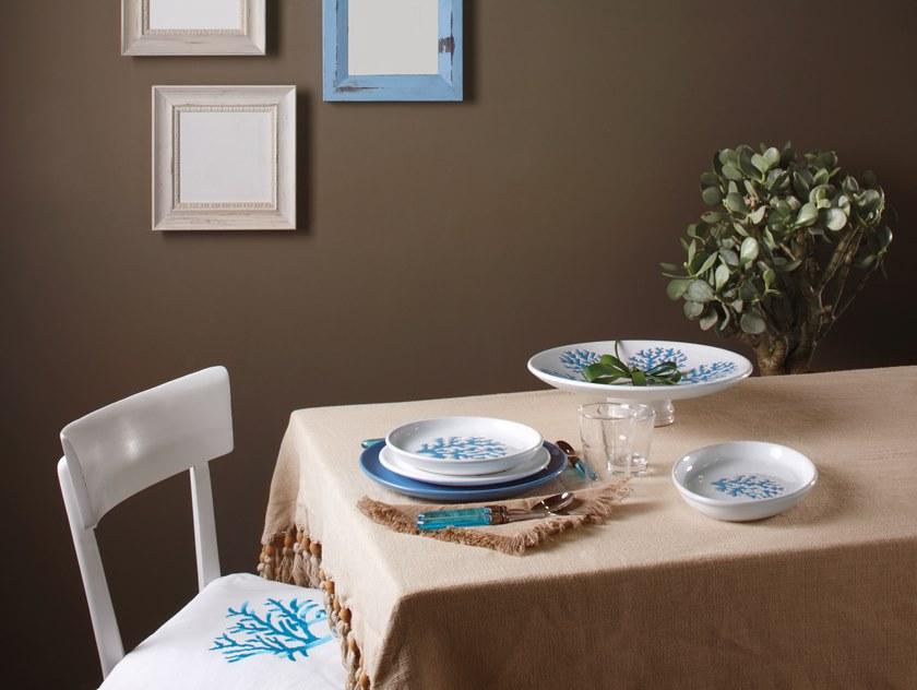 Cerasarda Поднос керамический круглый Corallo Az25co - Вид №1