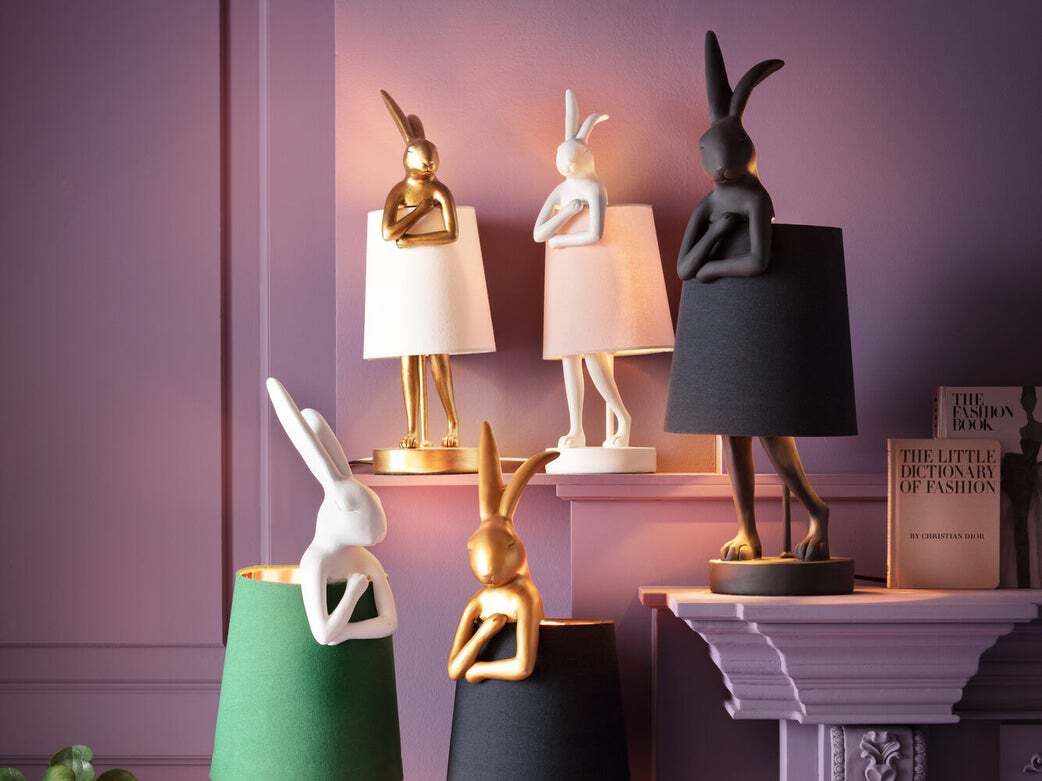 Настольная лампа из полирезина KARE Design Animal Rabbit ARCH-00111614 - Вид №7