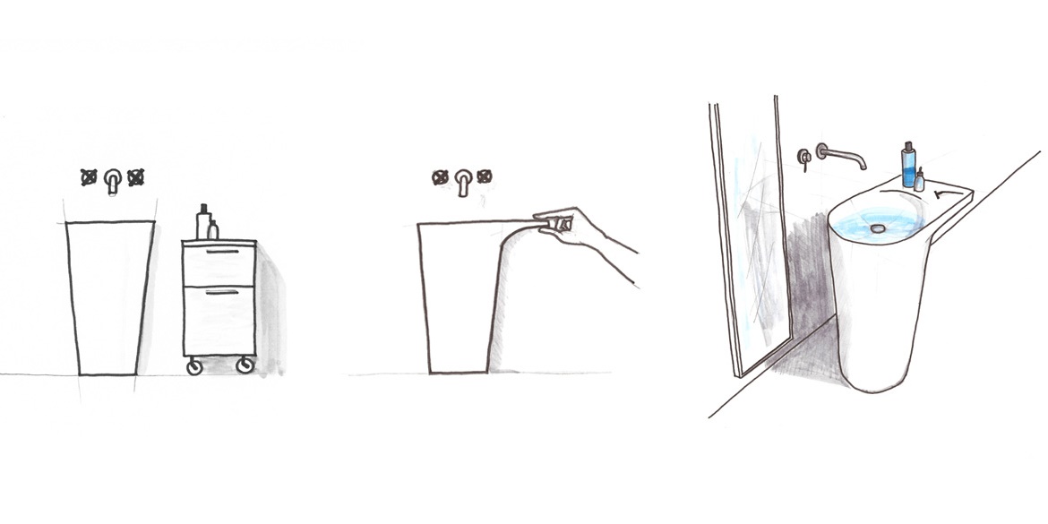 08A02CB Накладная раковина на столешницу  прямоугольная Toscoquattro  - Вид №4