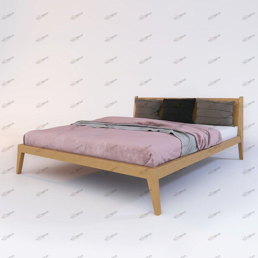 Кровать Fly, дуб, 140 см BraginDesign BR0166S