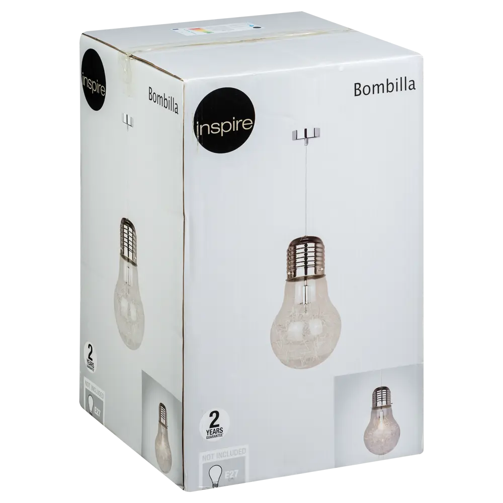 Светильник подвесной Bombilla, 1 лампа, цвет хром 19969341 STLM-2060415 INSPIRE  - Вид №7