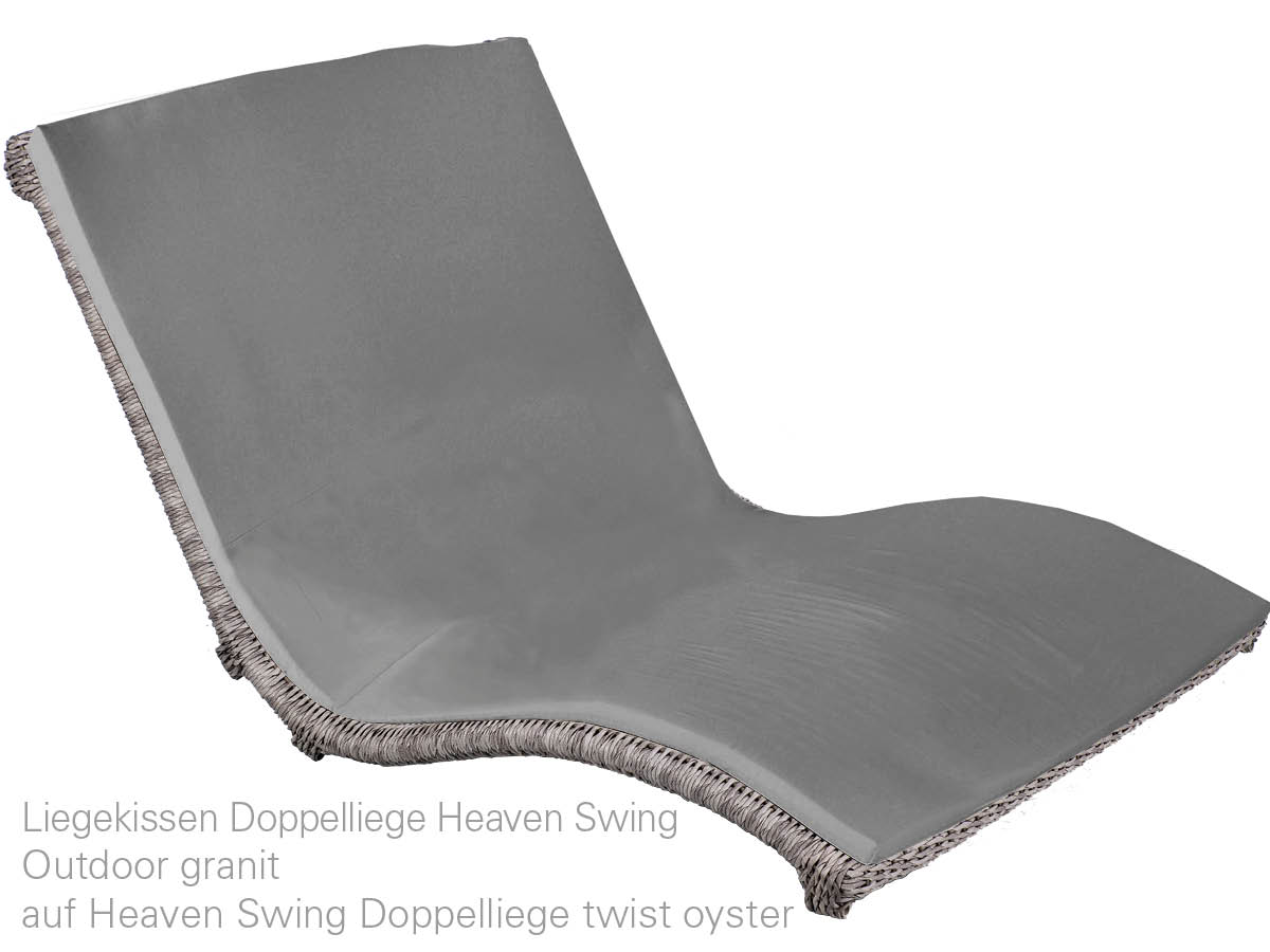 10.00.1442 Подушки для шезлонгов двойной шезлонг Heaven Swing Outdoor гранит Mbm  - Вид №1