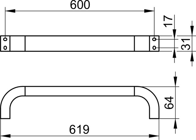 30001010800 Полотенцедержатель KEUCO Edition 300 - Вид №2