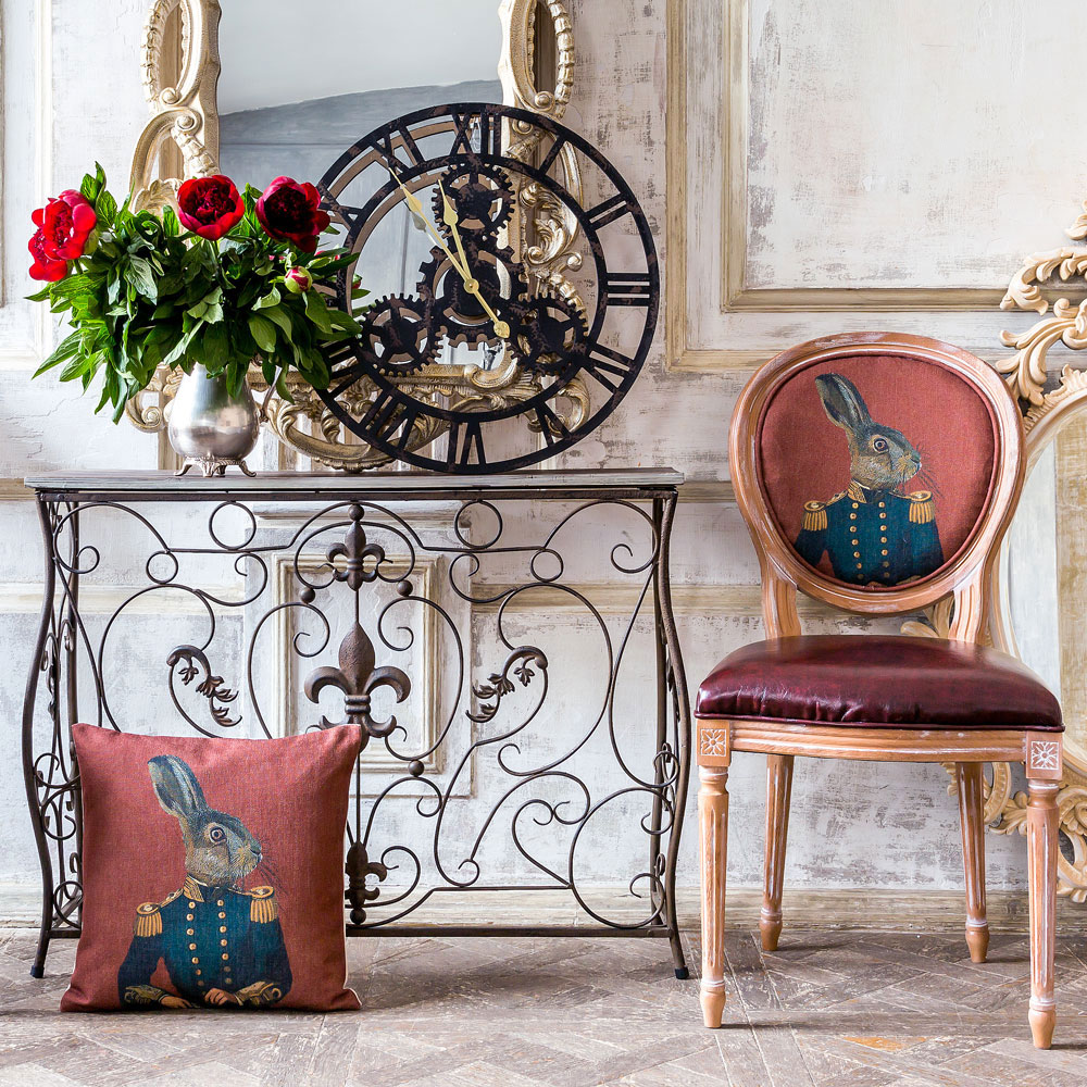 2719013 Декоративная подушка «Мистер Заяц», версия Шоколад Object Desire  - Вид №1