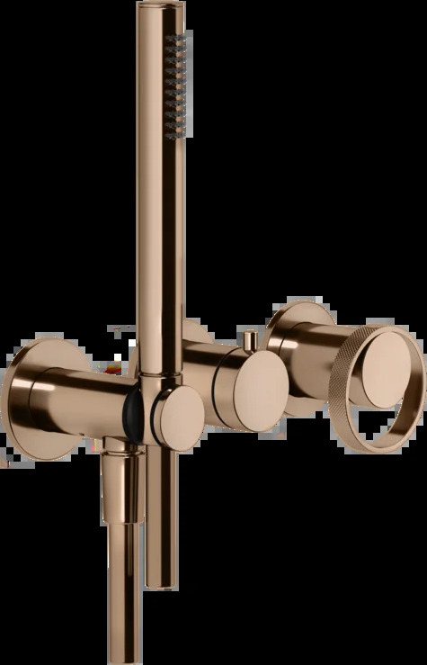 Смеситель для душа 63345 030 Gessi Anello МЕДЬ PVD