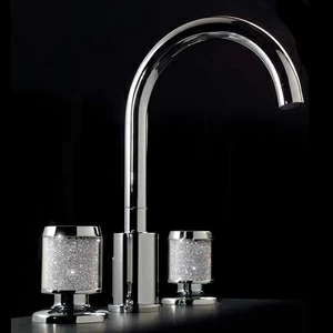 Смеситель на 3 отверстия для раковины 77.005C MAIER STARLIGHT