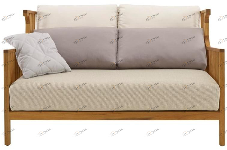 Ligne Roset 2-местный садовый диван из тика Elizabeth teck 11343305