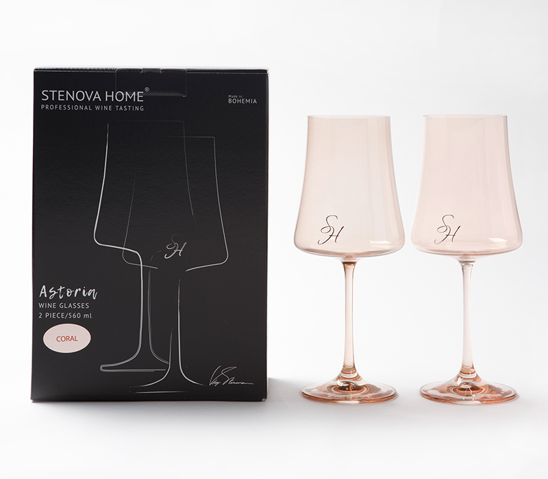 Victoria Stenova 611018 Набор бокалов для вина Astoria Coral  - Вид №6