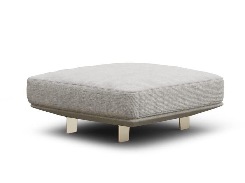 Квадратный съемный пуф из ткани Natuzzi Italia Campus ARCH-00113832