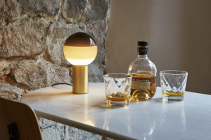 073548 Настольный светильник M оранжевый-латунь Marset Dipping Light