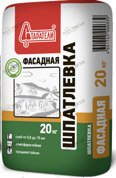 Шпатлевка Старатели фасадная 20кг 355