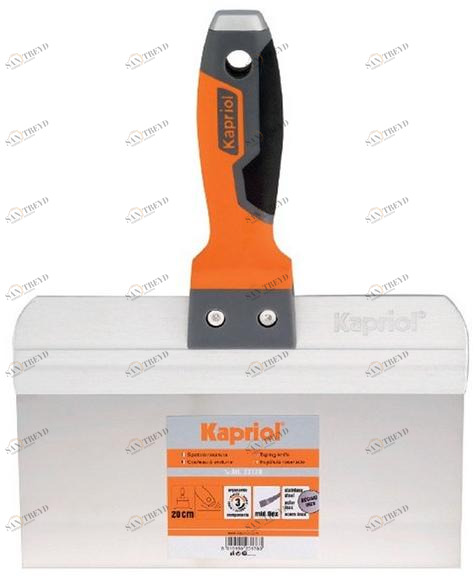 KAPRIOL Шпатель для бритья с лезвием из нержавеющей стали Hand tools - spatole per stuccatura e rasatura sun-id-1483602