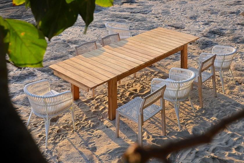 cbdesign Садовый стул из полиэтилена с подлокотниками Aruba N301n2 - Вид №11