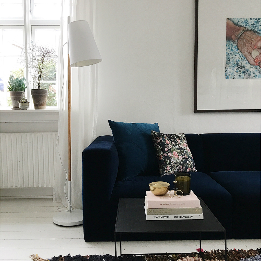 633198066001_F Лампа напольная hideout, 168хD27 см, белая Frandsen  - Вид №1